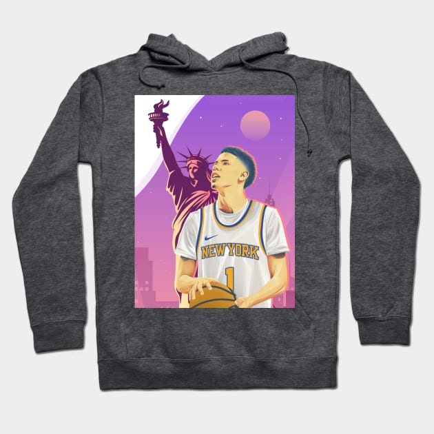 Lamelo Ball Hoodie by knnthmrctn